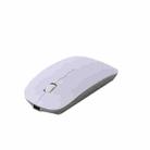 MC-008 Bluetooth 3.0 Battery Charging Wireless Mouse for Laptops and Android System Mobile Phone (White) - 1
