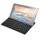 Lenovo Tab A10 BKC510 Ultra-slim Bluetooth Wireless Keyboard Tablet Case, Spanish Version(Black) - 1