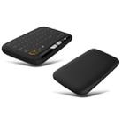 H18 2.4GHz Mini Wireless Air Mouse QWERTY Keyboard with Touchpad / Vibration for PC, TV(Black) - 7