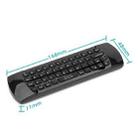 Rii i25 Air Mouse 2.4GHz Wireless Keyboard with IR Remote Controller for PC, Android TV Box / Smart TV, Game Devices(Black) - 4