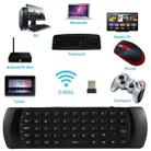 Rii i25 Air Mouse 2.4GHz Wireless Keyboard with IR Remote Controller for PC, Android TV Box / Smart TV, Game Devices(Black) - 10