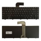 US Keyboard for DELL Inspiron 14R N4110 M4110 N4050 M4040 N5050 M5050 M5040 N5040 3330 X501LX502L P17S P18 N4120 M4120 L502X (Black) - 1