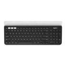Logitech K780 Multi-device Bluetooth + Unifying Dual Mode Wireless Keyboard with Stand (Black) - 1