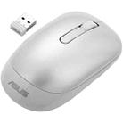 ASUS WT205 2.4GHz Wireless 1200DPI Optical Mouse with Receiver Storage Bin (White) - 1