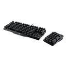 ASUS Claymore USB 2.0 RGB Backlight Detachable Wired Mechanical Red Switch Gaming Keyboard with Detachable Cable - 6
