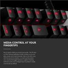 Logitech G413 USB 2.0 Mechanical Wired Gaming Keyboard with Button Backlight Function, Length: 1.8m(Black) - 4