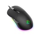 iMICE X6 Wired Mouse  6-button Colorful RGB Gaming Mouse(Black) - 2