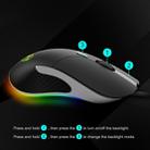 iMICE X6 Wired Mouse  6-button Colorful RGB Gaming Mouse(Black) - 5
