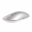 Original Xiaomi Fashion Mouse Portable Wireless Game Mouse 1000dpi 2.4GHz Bluetooth Mini Mouse(Silver) - 1