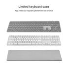 2 PCS Universal Dust-proof Wired Keyboard Cover Case for Apple / Microsoft(Silver Grey) - 6