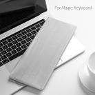 2 PCS Universal Dust-proof Wired Keyboard Cover Case for Apple / Microsoft(Silver Grey) - 8