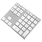 MC Saite MC-308BT 35 Keys Bluetooth Numeric Keyboard for Windows / iOS / Android(Silver) - 3