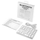 MC Saite MC-308BT 35 Keys Bluetooth Numeric Keyboard for Windows / iOS / Android(Silver) - 7
