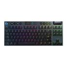 Logitech G913 TKL Wireless RGB Mechanical Gaming Keyboard, Tea Shaft (GL-Tactile)(Black) - 1