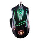 K-RAY M738 Ergonomics Design Game Backlight USB Wired Mouse(Black) - 1