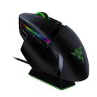 Razer Basilisk Ultimate 20000 DPI Optical 11-keys Programmable 2.4GHz Wireless + Wired Mouse, Cable Length: 1.8m (Black) - 1