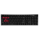 Kingston HyperX Alloy HX-KB1BR1-NA/A3 Dark Brown Shaft 104 Keys Mechanical Gaming Keyboard - 1