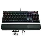 Kingston HyperX Alloy Elite HX-KB2BL2-US/R1 RGB Green Shaft Mechanical Gaming Keyboard - 1