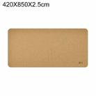 Original Xiaomi SOO-Z011-NA Natural Cork Mouse Pad, Size: L 420x850x2.5mm - 1