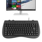 KB-301B Multimedia Notebook Mini Wired Keyboard, English Version (Black) - 1