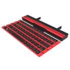 R4 Universal Portable Folding Mini Wireless Bluetooth Keyboard(Red) - 1