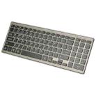 168 2.4Ghz + Bluetooth  Dual Mode Wireless Keyboard Compatible with iSO & Android & Windows - 1