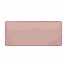 Logitech Keyboard Mouse Desk Mat Pad (Pink) - 1