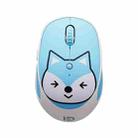 FOETOR E580 Wireless 2.4G Mouse Battery Version(Blue Raccoon)(Blue) - 1