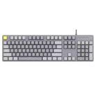 Original Xiaomi Youpin G06 104 Keys MIIIW Gravity Wired Gaming Mechanical Keyboard(Dark Gray) - 1