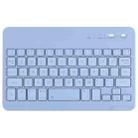 7 inch Universal Tablet Bluetooth Keyboard, Support Windows / IOS / Android System (Blue) - 1
