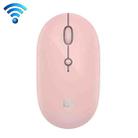 FOETOR E100us 2.4G + Type-C / USB-C Rechargeable Dual Modes Wireless Mouse (Pink) - 1