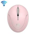 FOETOR i889d Mini Mute Rechargeable Dual Modes Wireless Mouse (Pink) - 1