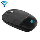 FOETOR i920du Rechargeable Mute Fabric Wireless Mouse (Black) - 1