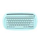 FOETOR K520t Mini Three Modes Wireless Bluetooth Keyboard(Green) - 1