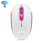 FOETOR M510c Mini Mute Wireless Mouse (Rose Red) - 1