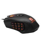 Rocketek R6 16400DPI 16-keys USB Wired Programming Mechanical Gaming Mouse (Black) - 1