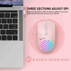 MKESPN SXS-838 Type-C Interface RGB Hollow Wired Mouse(Pink) - 3