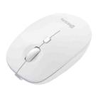 MKESPN 859 2.4G+BT5.0+BT3.0 Three Modes Wireless Mouse (White) - 1