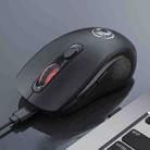 iMICE W-718 Rechargeable 6 Buttons 1600 DPI 2.4GHz Silent Wireless Mouse for Computer PC Laptop (Black) - 1