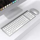 109 2.4G Wireless Keyboard Mouse Set(Silver) - 1