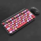 FOREV FV-WI8 Mixed Color Portable 2.4G Wireless Keyboard Mouse Set(Red) - 1