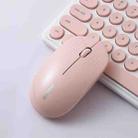 Beny M583 2.4GHz 1600DPI Fashionable Wireless Silent Mouse (Pink) - 1