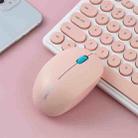 Beny G30 2.4GHz 1600DPI Fashion Portable Wireless Silent Mouse (Pink) - 1