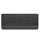 Logitech K650 Wireless Bluetooth Dual Mode Silent Keyboard (Black) - 1