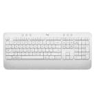 Logitech K650 Wireless Bluetooth Dual Mode Silent Keyboard (White) - 1