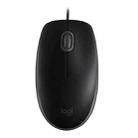 Logitech M110 1000DPI Wired Mouse USB Silent Mouse (Black) - 1