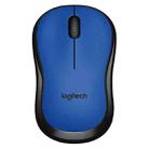 Logitech M220 1200DPI 2.4GHz Ergonomic Wireless Mouse (Blue) - 1