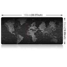 Extended Large Anti-Slip World Map Pattern Soft Rubber Smooth Cloth Surface Game Mouse Pad Keyboard Mat, Size: 100 x 50cm - 3