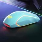 AULA F830 Colorful Light Effect Gaming Wired Mouse (White) - 1