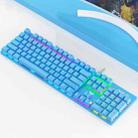 AULA S2022 USB Wired Mechanical Keyboard (Blue) - 1